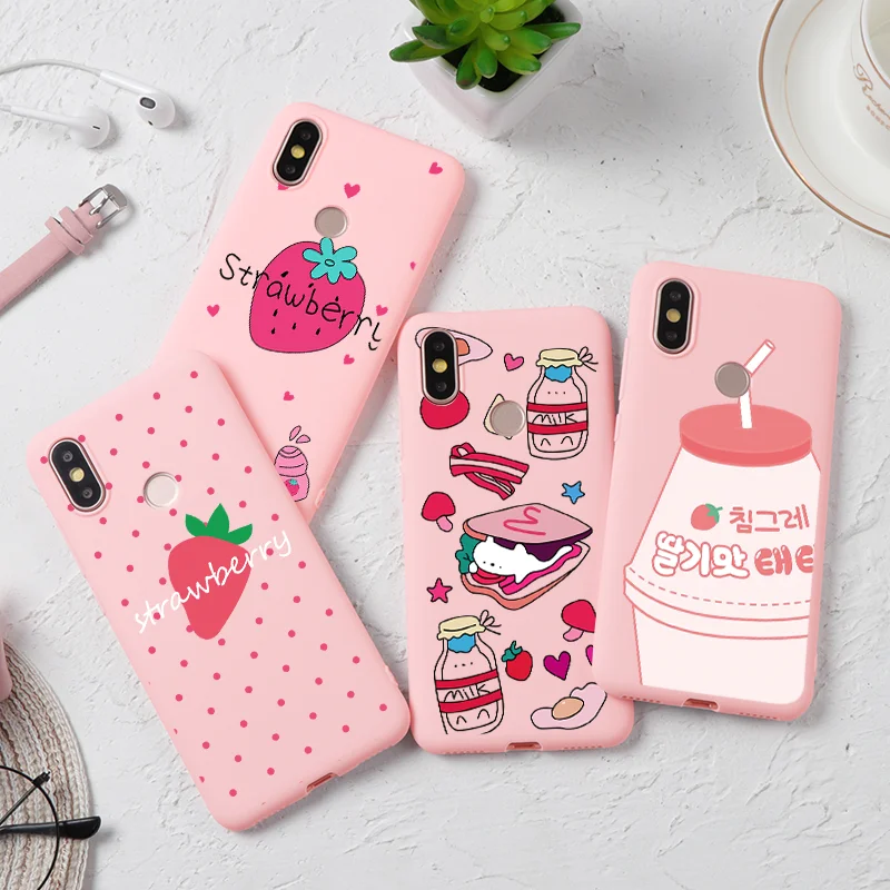Прелестные силиконовые чехлы для Xiaomi mi 8 Lite A2 A1 5X6X9 SE для Red mi 4A 5 Plus 6A 7 K20 Примечание 4X 5A 6 7 Pro S2 Мягкий ТПУ чехол с мультипликационным рисунком