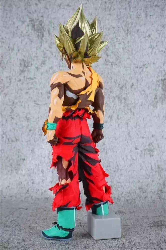 32 см Dragon Ball ВСГУ Сон Гоку фигурку игрушки коллекция кино Аниме мальчик мультфильм милый Новогодний подарок Рождество электронные ПЭТ