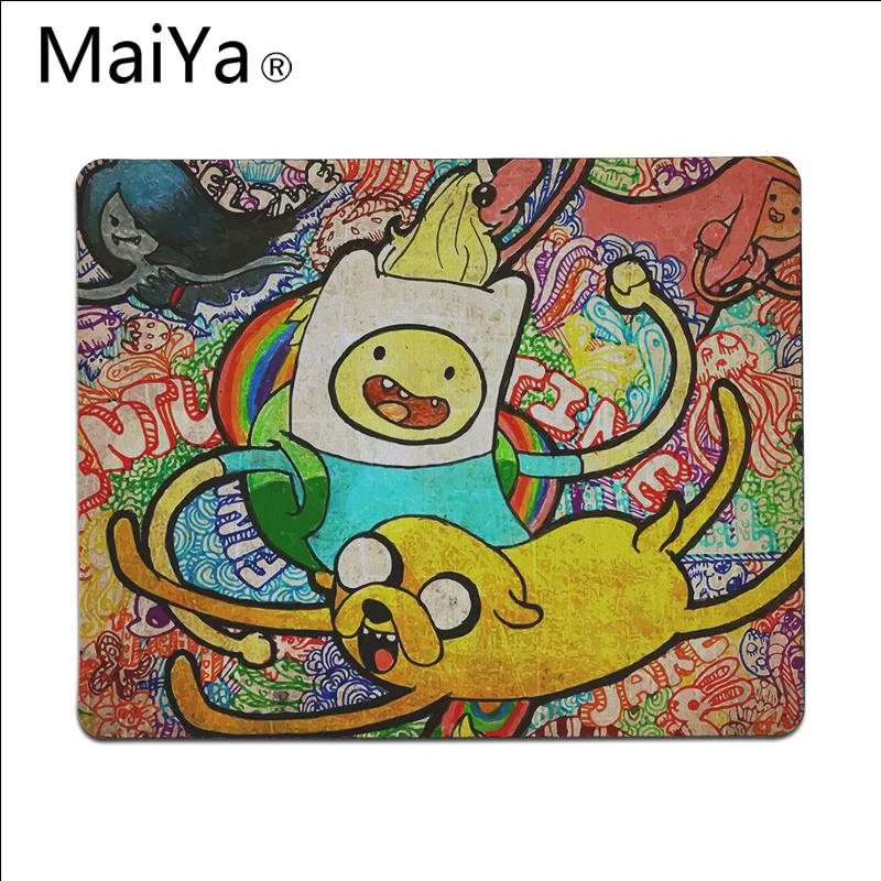 Lock Edge25x29cm Maiya Высокое качество Время приключений красивый коврик для мышки в стиле аниме большой коврик для мыши клавиатуры коврик - Цвет: Lock Edge25x29cm