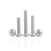 20pcslot m3 m4 m5 6810162025303540mm iso7380 304 stainless steel hexagon socket button head screw