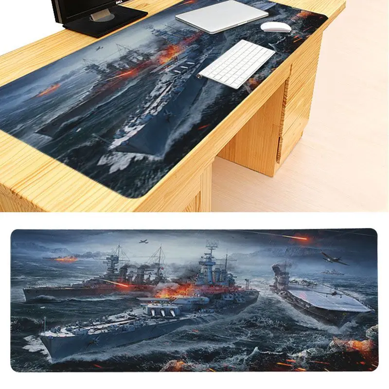 MaiYaCa World of Warship красивый коврик для мышки в стиле аниме размер для 30x90x0,2 см игровые коврики для мыши - Цвет: 30x60cm