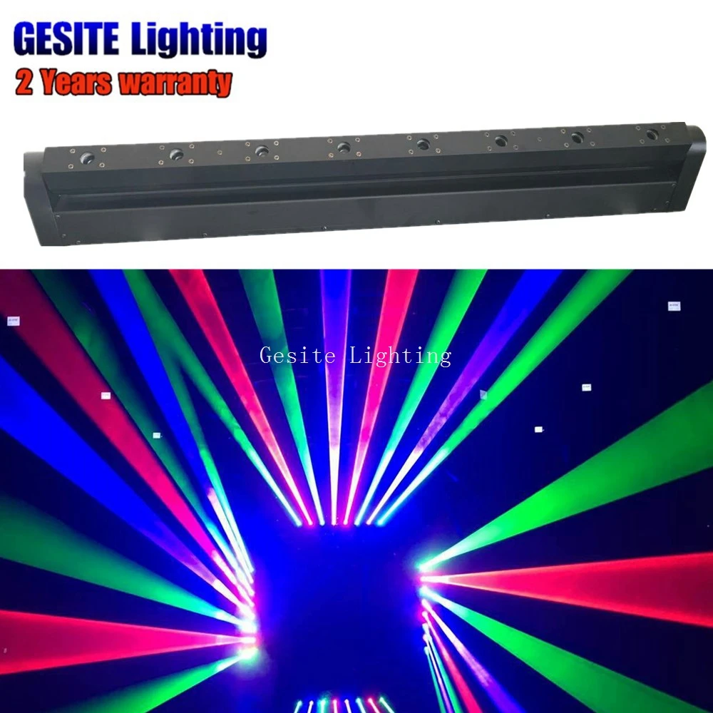 8 глаз rgb движущаяся головка lser бар для сценического Света dj диско лазер шоу