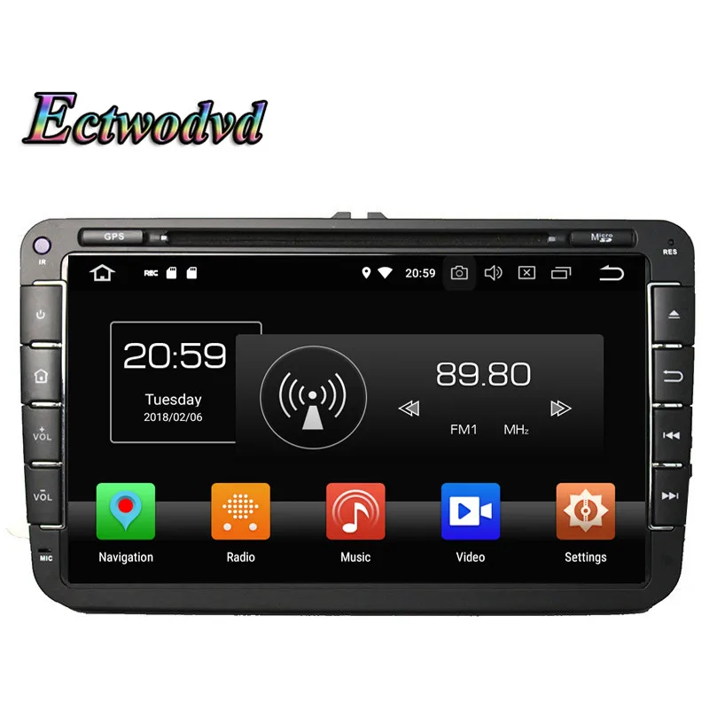 Ectwodvd Автомобильная dvd навигационная система для VW