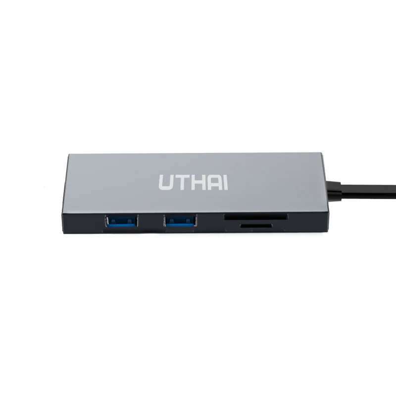 USB концентратор UTHAI TCH02 5 в 1 3 0 для MacBook Pro Air многофункциональный Type C 4K видео