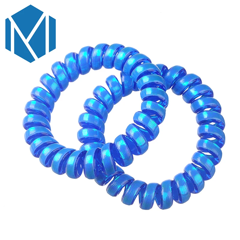 C 2 шт. флуоресцентная телефонная проволока Резиновая лента блестящая эластичная