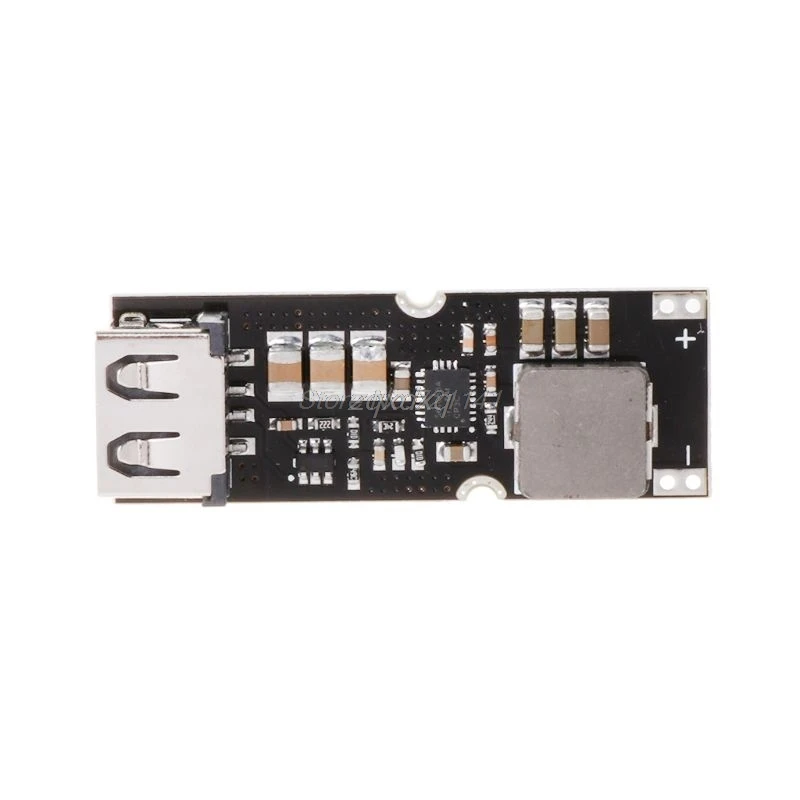 Одноэлементная литиевая батарея Повышающий Модуль питания USB телефон QC Быстрая