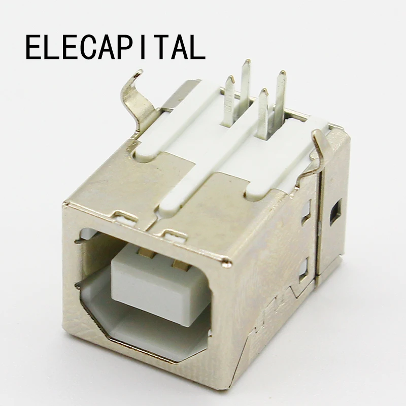 

10pcs/lot USB B Type Female Socket Connector G45 for Printer Data Interface Free Shipping
