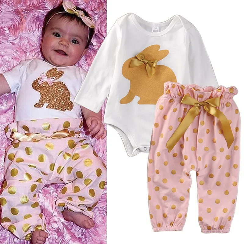 Комплект одежды из 3 предметов для новорожденных девочек: повязка на голову +