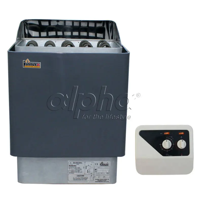 

Free shipping 3KW380-413V 50HZ sauna heater with switch controller comply with the CE standard,1 Year guarantee