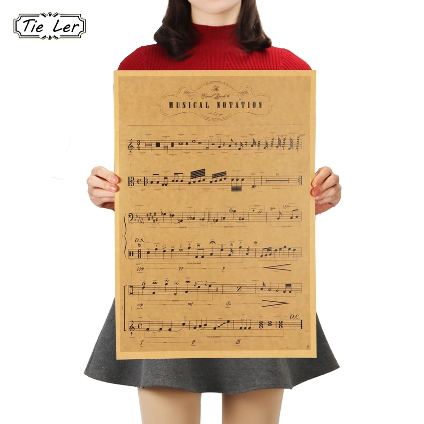 TIE LER постер для рисования в стиле ретро 51 5x36 см|wall sticker|retro wall stickervintage poster |