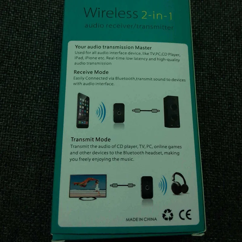 Etoplink EM6 HiFi Bluetooth 4 1 приемник Поддержка A2DP AVRCP Протокол 2 в стерео аудио передатчик