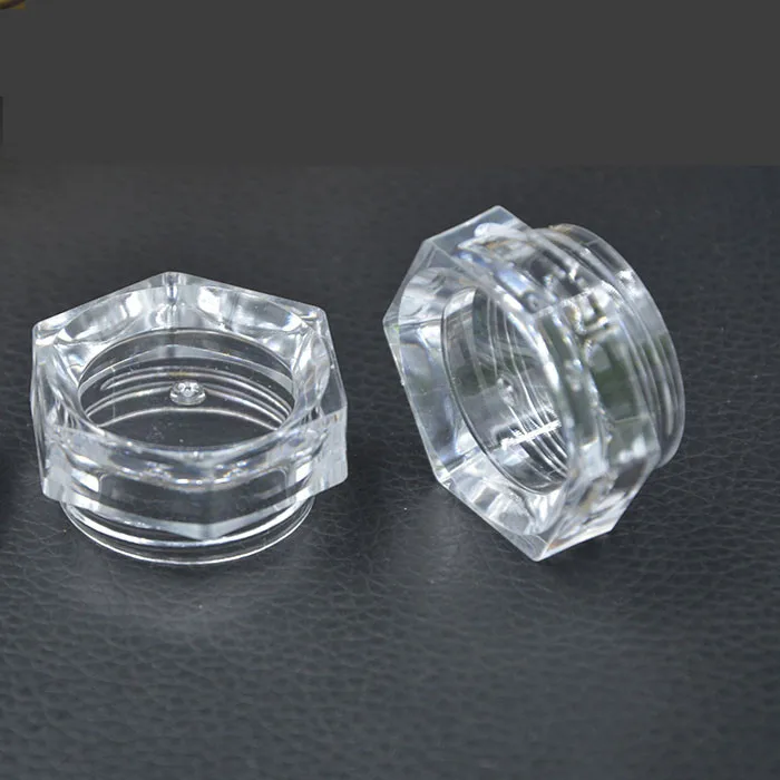 20 шт. пустые разноцветные пластиковые банки для кастрюль косметические