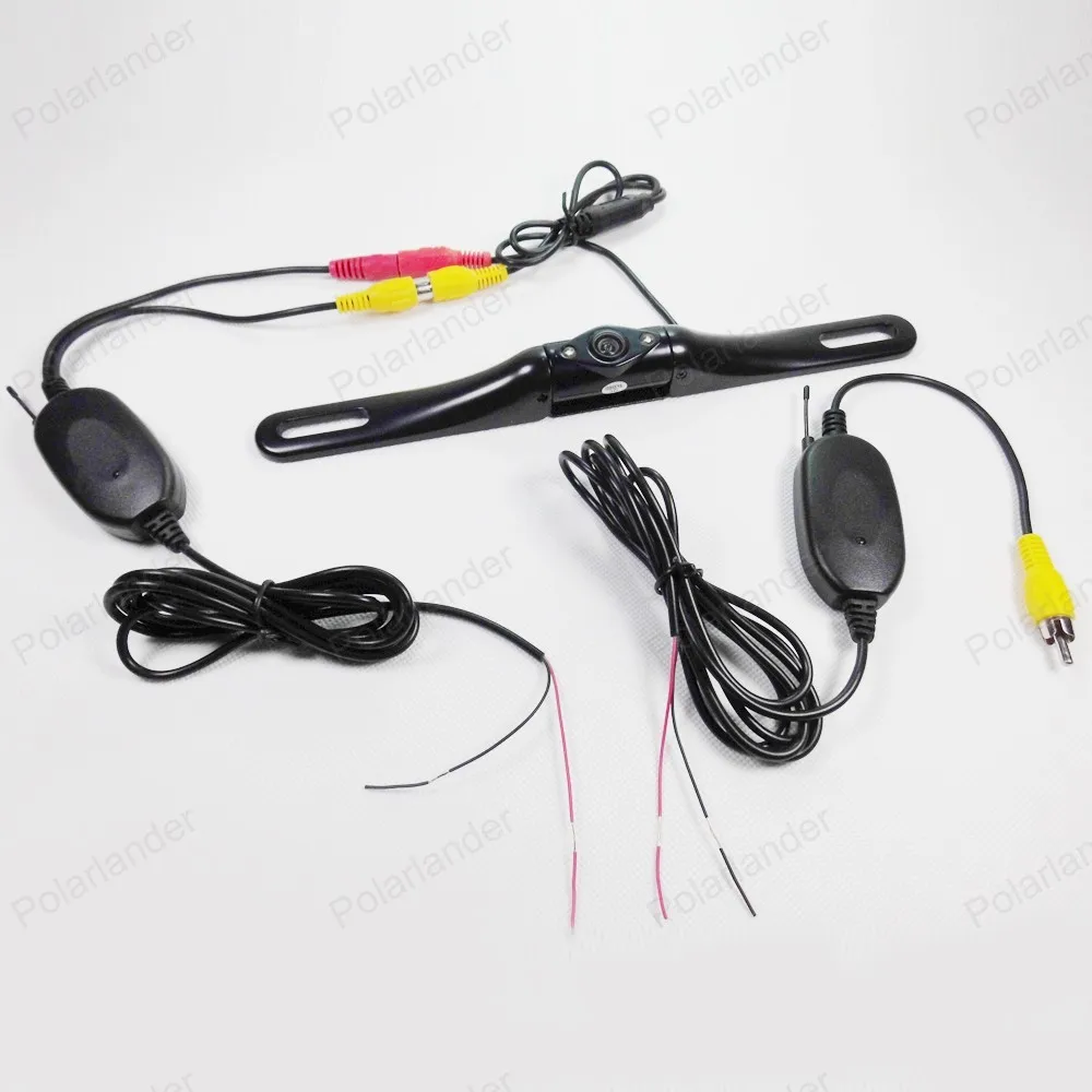 Wireless For Cars Parktronic transmitter receiver system Black Metal DVR Camera with Car Alarm Parking Sensors | Автомобили и