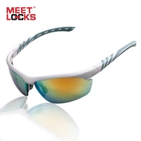 meetlocks cycling glasses sports sunglasses for men women with uv400 protection for riding fishing driving golf running