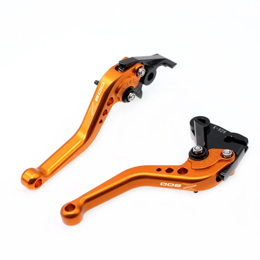 

Motorcycle Short Brake Clutch Levers For kawasaki Z800 2013 2014 2015 2016 Logo Z800