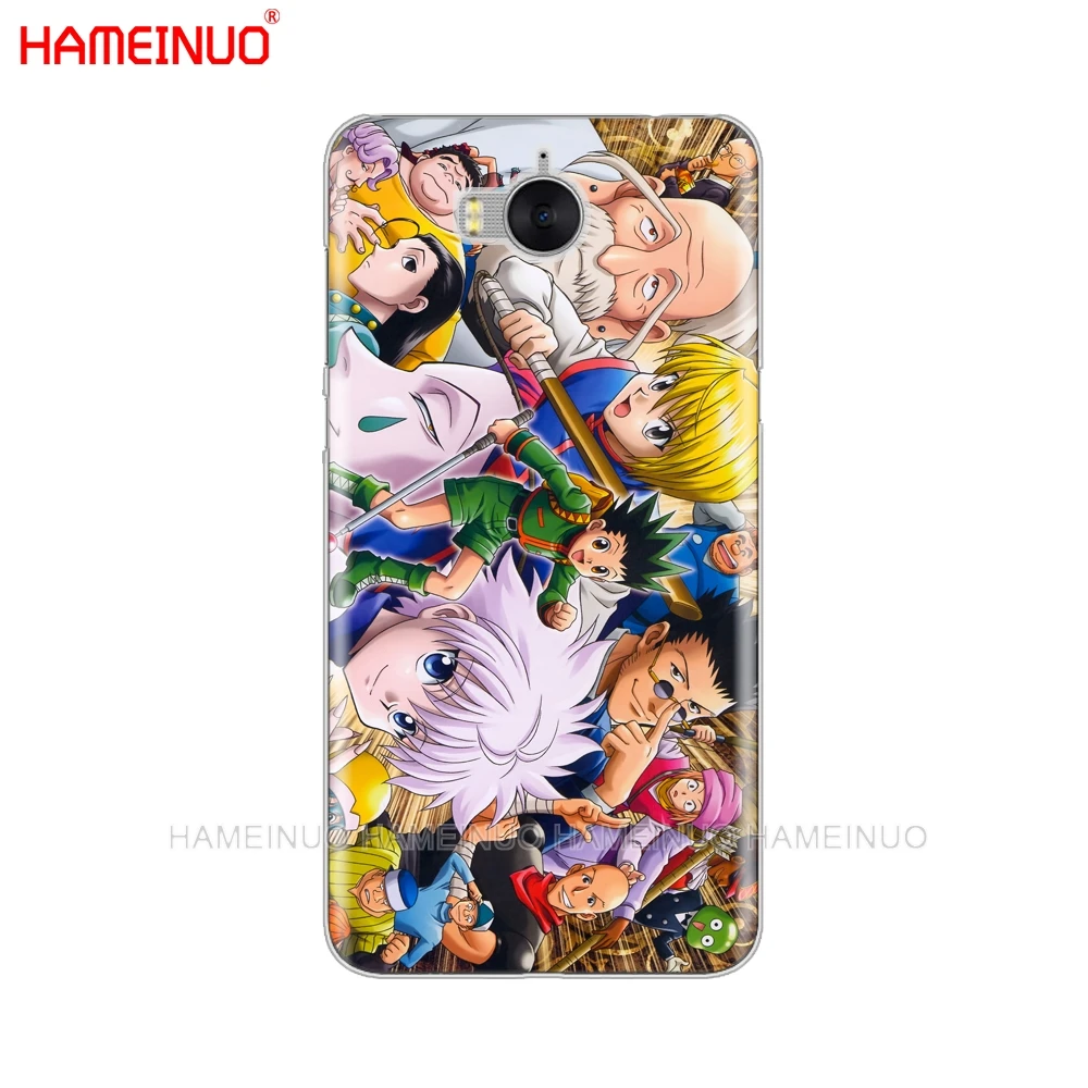HAMEINUO Hunter X чехол для сотового телефона с аниме huawei honor 3C 4X 4C 5C 5X 6 7 Y3 Y6 Y5 2 II Y560
