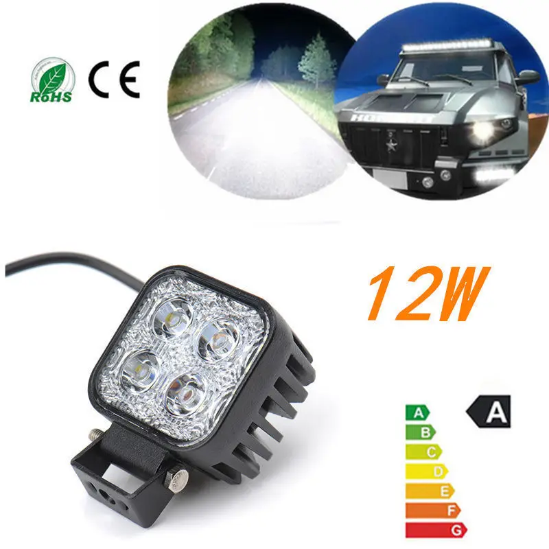 Kaigelin 12 Вт LED Освещение Spotlight Водонепроницаемый В автомобиль работы Лампочки для