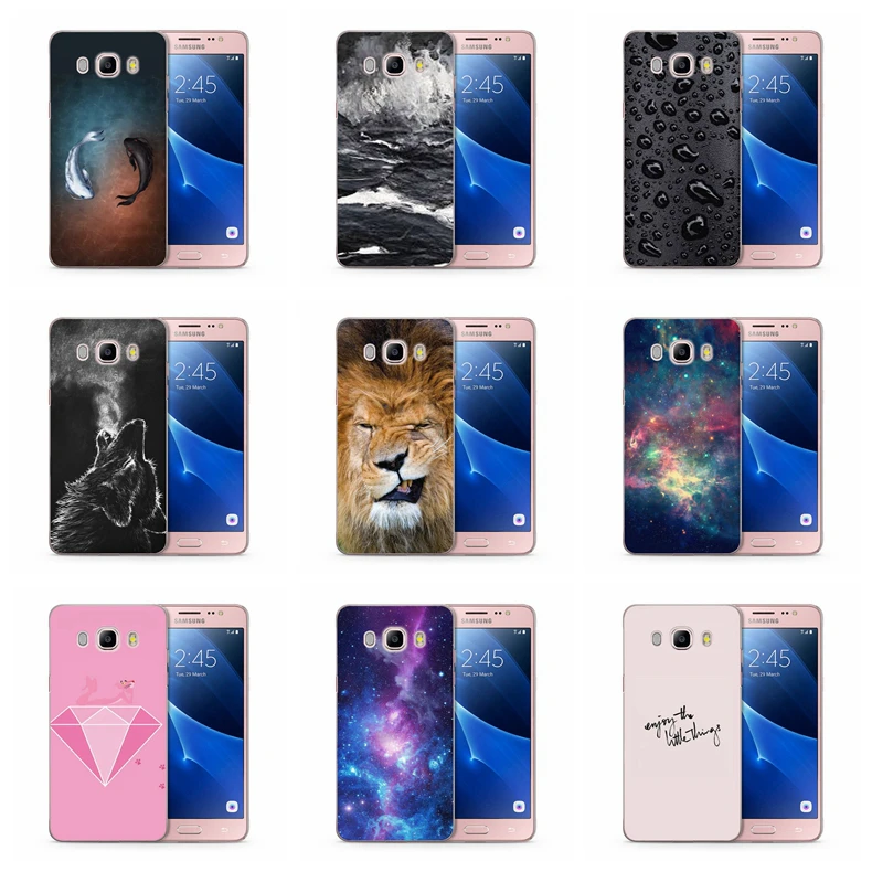 TPU Luxury For Samsung Galaxy A3 A5 2016 2017 prime J1 J2 J3 J5 J7 Colorful Soft Cover Cool Cartoon Back Case Fundas C131 |