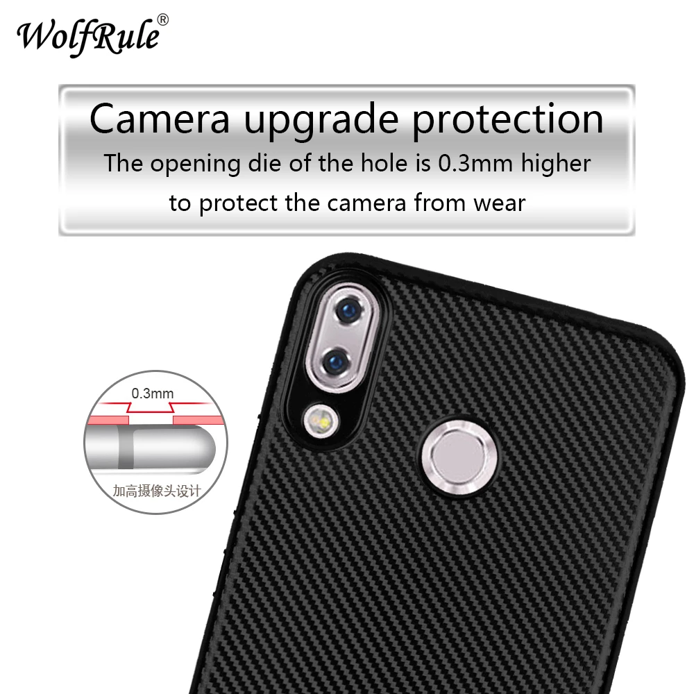 WolfRule Cover Asus Zenfone 5 ZE620KL Case 5Z Soft Silicone Rubber Phone for ZS620KL Coque |