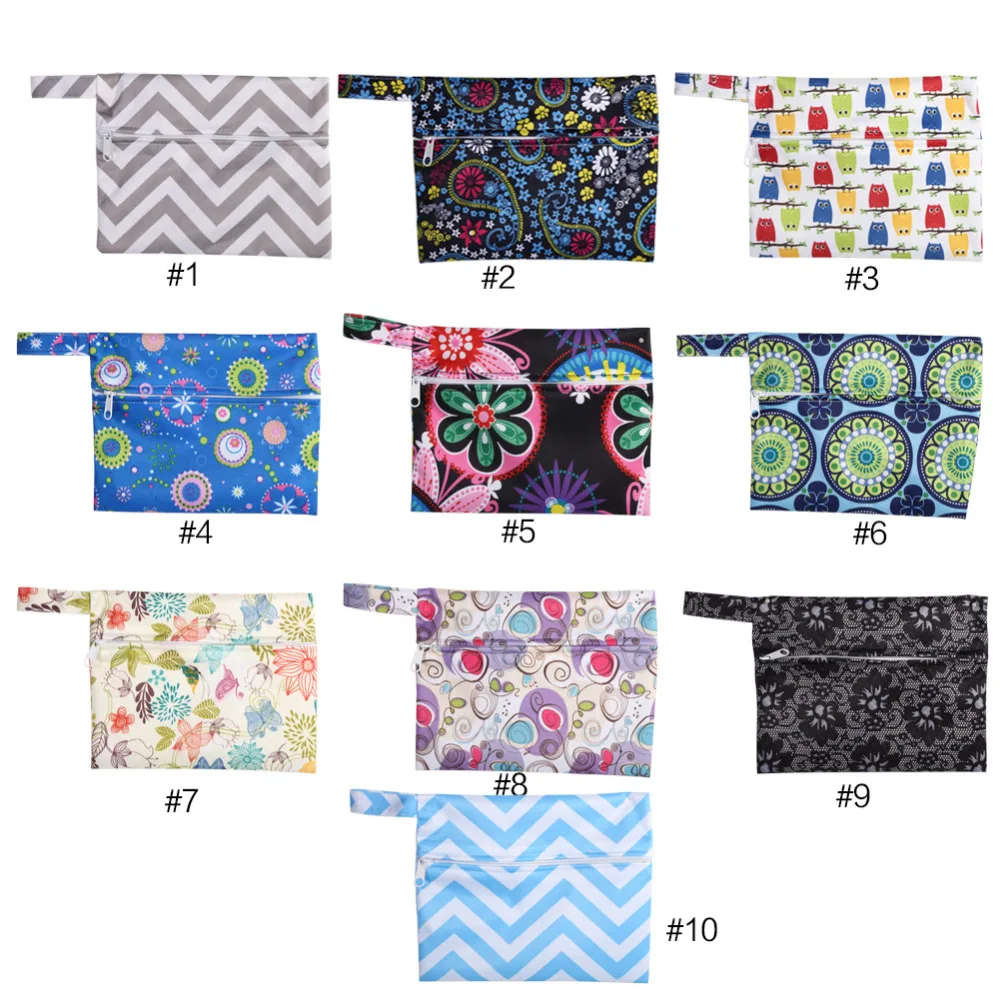 1 шт. водонепроницаемая сумка на молнии для влажной одежды Менструальный карман