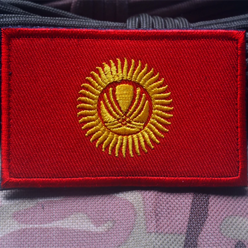 1 шт. тканевая нашивка Iran Kazakhstan syri Kuwait Kenya Flag patch ПРИШИТАЯ нарукавная нашивка для одежды наклейка на рюкзак DIY аксессуары