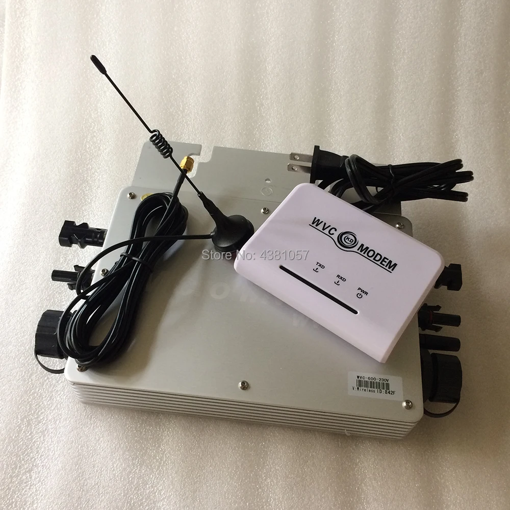 Модем wvc & 600W солнечный grid tie Инвертор 22 50VDC к AC110V/230V MPPT водонепроницаемый чистая