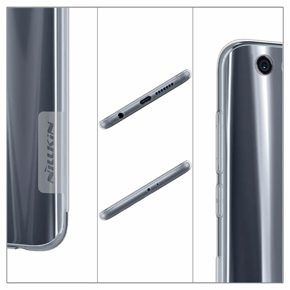 Nillkin для Huawei honor 9 прозрачные чехлы телефона прозрачный мягкий кремний ТПУ