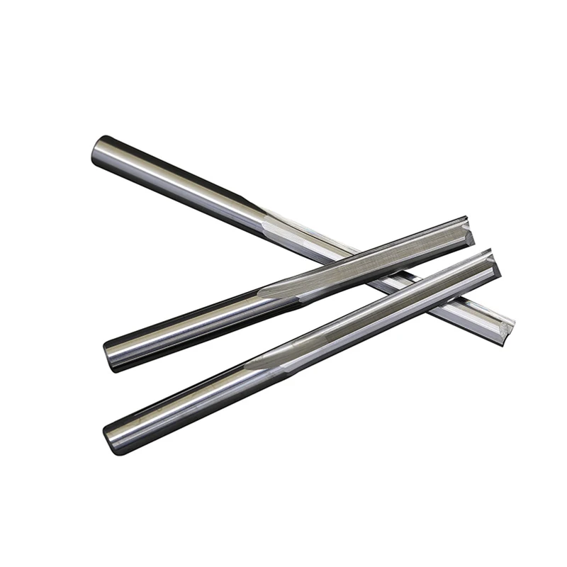 5pcs/lot 6*25MM Carbide Two/Double Flute Straight Slot Router Bit CNC Carving Engraving Tools Milling Cutter | Инструменты