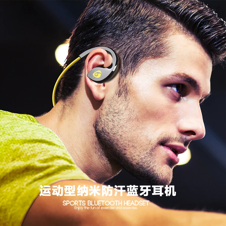 S12 водонепроницаемые спортивные Bluetooth наушники стерео беспроводные с шейным