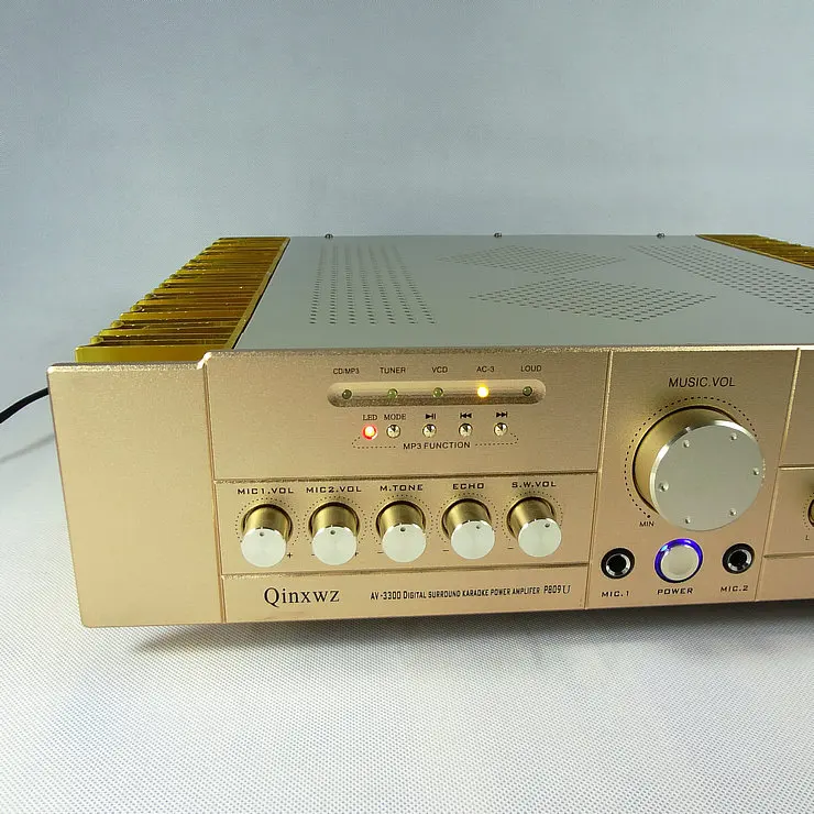 AV-3300 P809U 2CS5200 2SA1943 силовая трубка 5 1 Домашний кинотеатр КТВ караоке цифровой