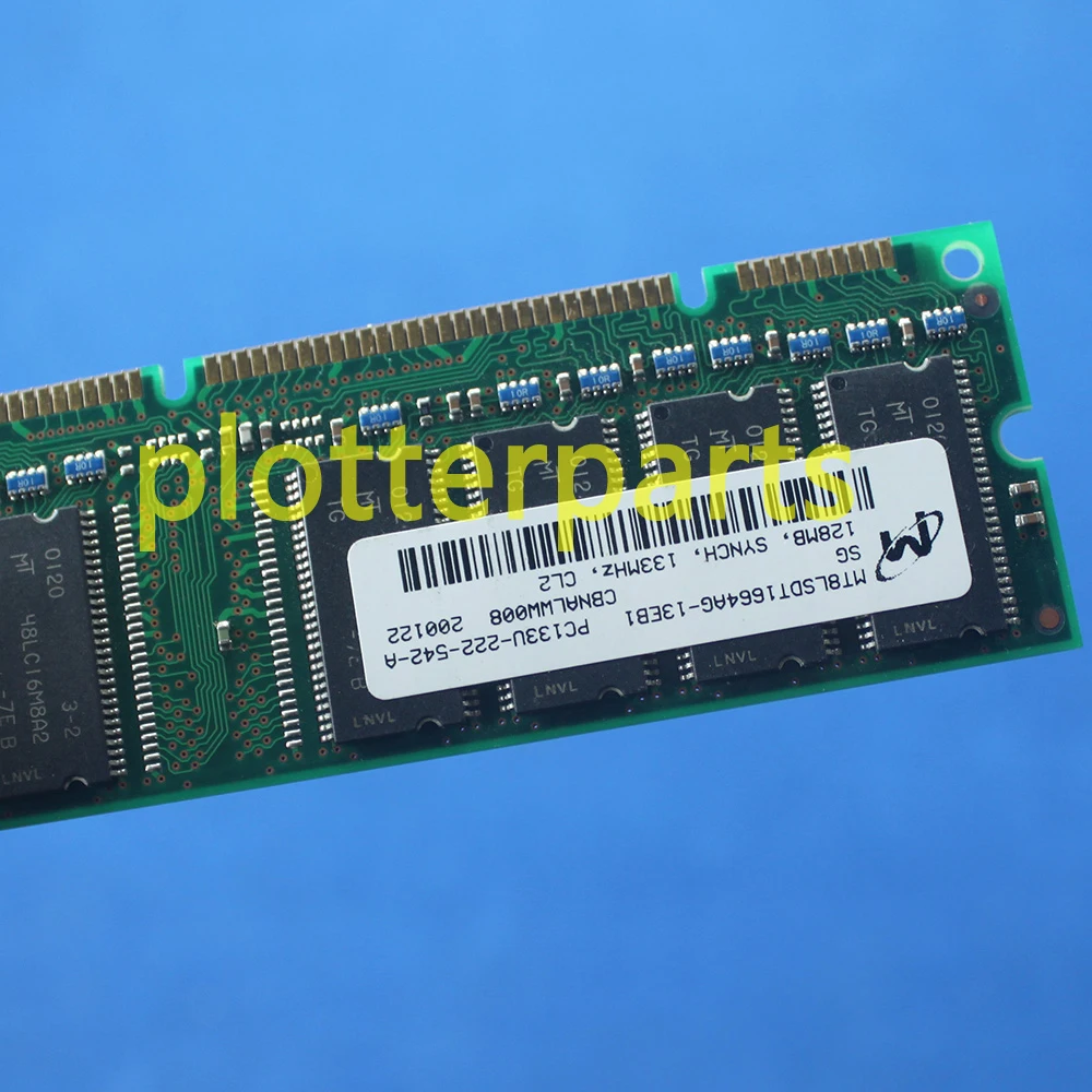 C7850A 128MB, 168-pin SDRAM DIMM memory module for the HP Color LaserJet 3700 4550 4600 5500 9500 printer parts
C7850A 128MB, 168-pin SDRAM DIMM memory module for the HP Color LaserJet 3700 4550 4600 5500 9500 printer parts