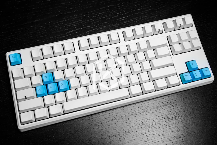 Игровые колпачки клавиш PBT 9 OEM профиль с принтом Cherry MX Stems top легенда красный синий