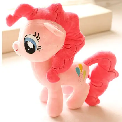 Бесплатная доставка 30 см мультфильм Радуга удача муха лошадь единорог вышивка