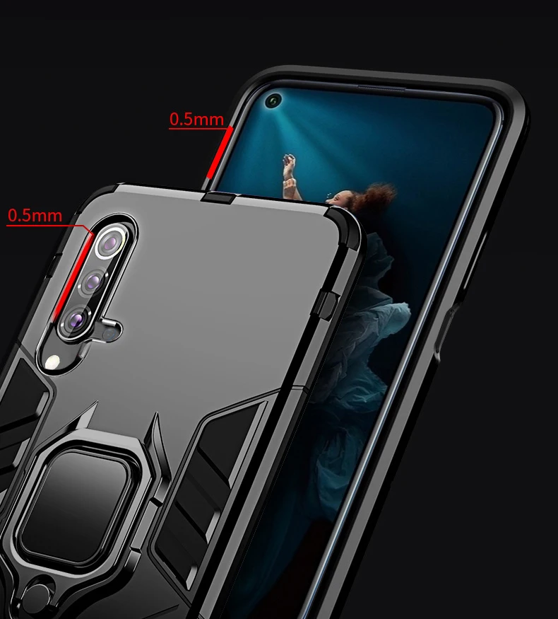 Роскошный противоударный чехол-броня для huawei honor 20, чехол для телефона, задняя крышка для huawei honor 20 pro, силиконовый чехол-держатель honor 20
