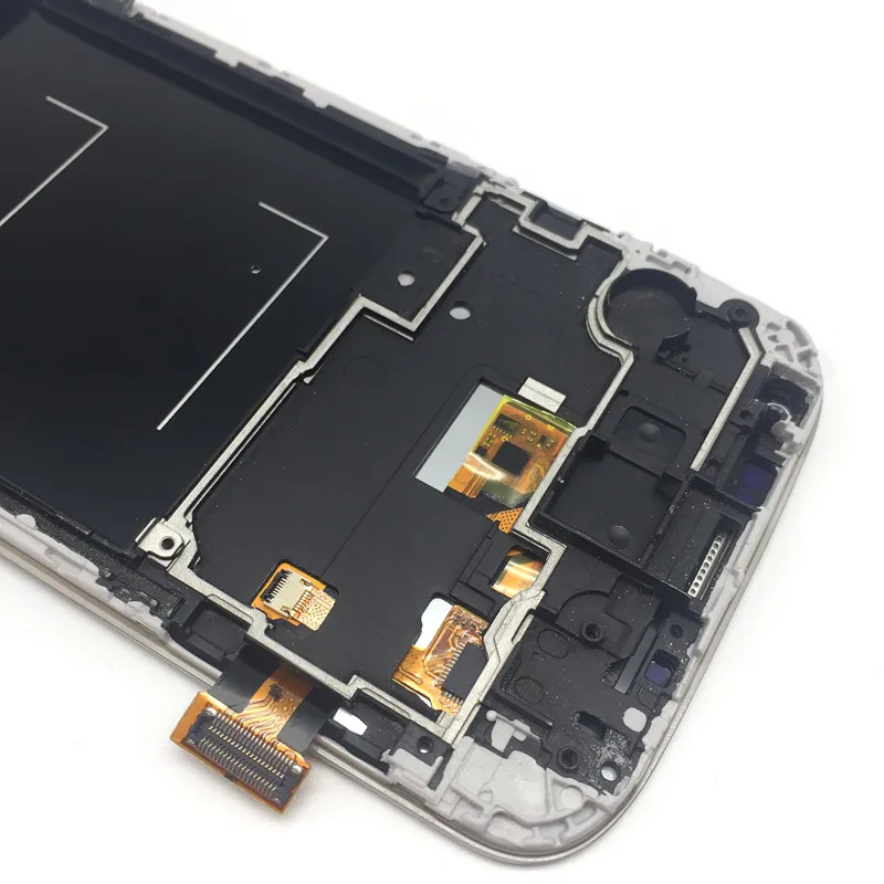 S4 LCD для Samsung Galaxy I9500 I9505 I9506 I337 ЖК дисплей сенсорный экран с рамкой 100%