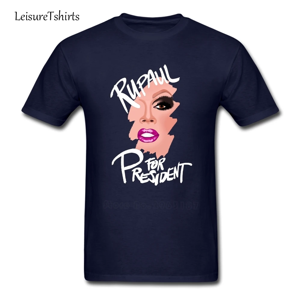 RuPaul For President футболка для парней новая простая Футболка с принтом Мужская