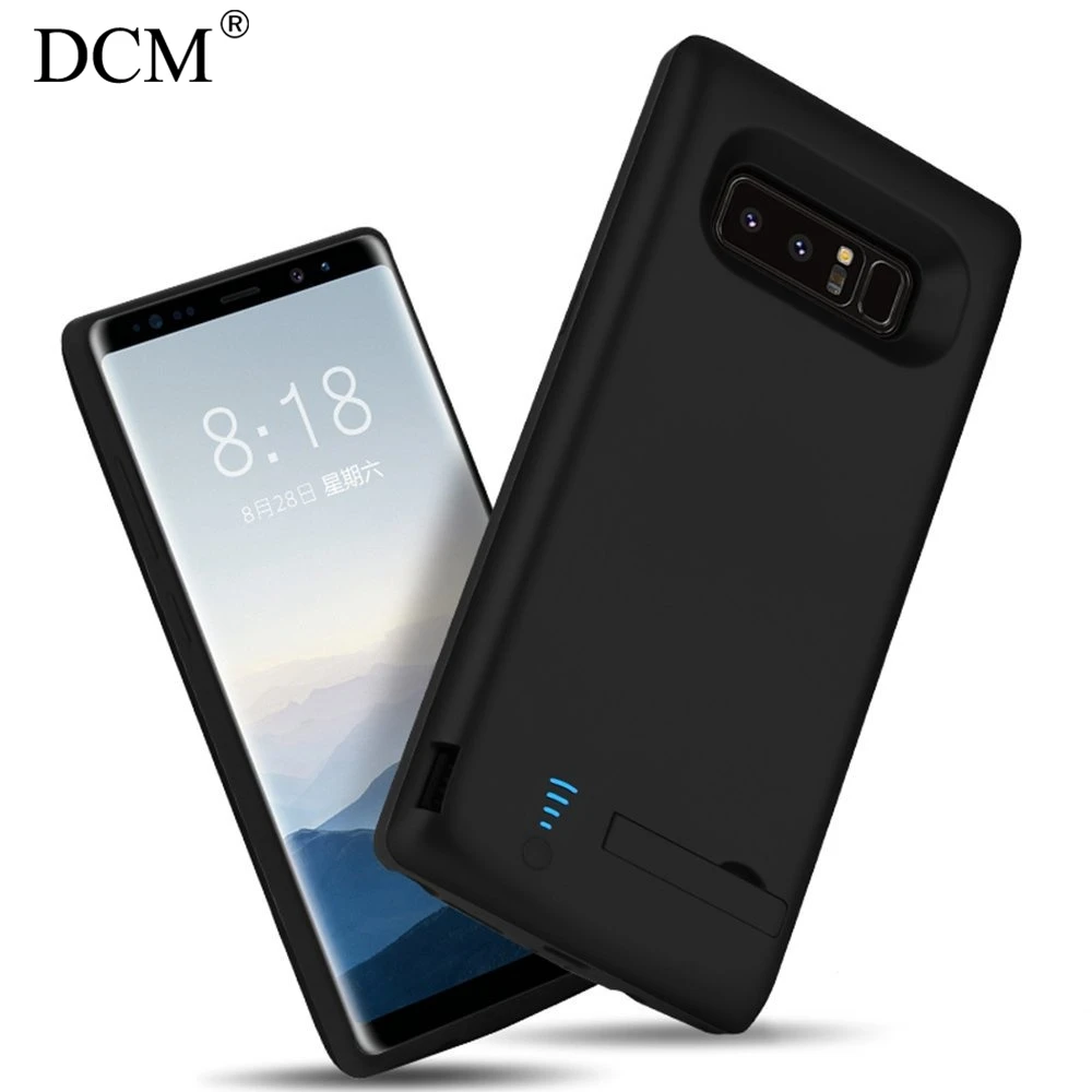 6500 мАч Расширенный чехол для зарядки телефона Galaxy Note 8 Power bank Charge Phone Cover samsung note8 с
