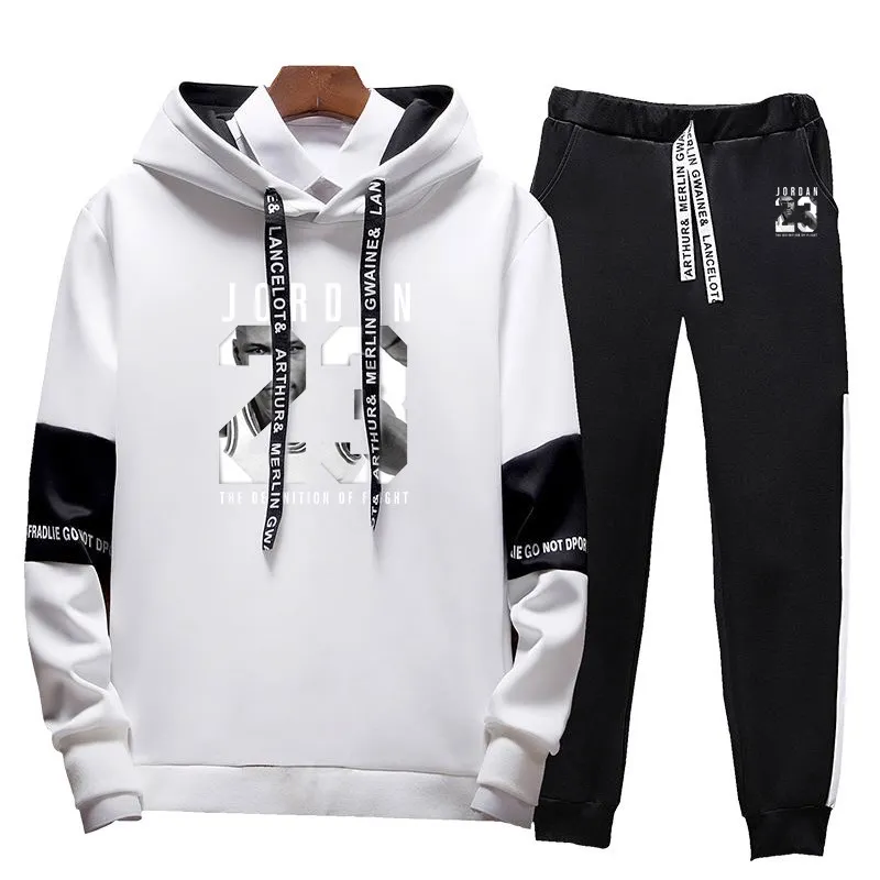Новинка 2019 брендовый спортивный костюм модная мужская спортивная одежда
