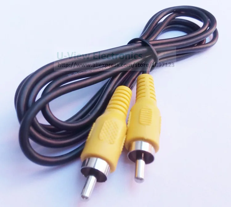NCHTEK Dula Композитный RCA штекер удлинитель/кабель около 1 5 м/Бесплатная доставка/1 шт.