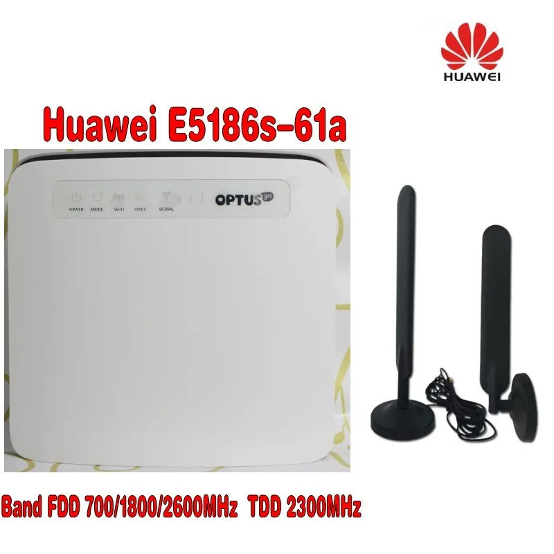 2 шт. антенна-роутер B315 B310 B593 B525 B880 B890 E5186 10dBi SMA Male 4G LTE с магнитным основанием