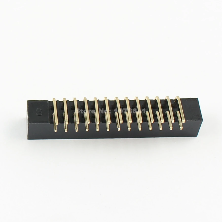 100 шт. 2 мм 2x13Pin 26 Pin правый угол &quotпапа&quot в кожух IDC разъем заголовки коробки|connector