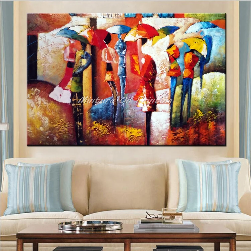 Arthyx художественная ручная роспись абстрактная картина маслом для гостиной