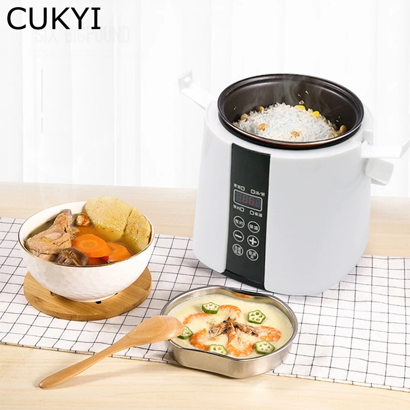 CUKYI 110V 1.8L Электрический мини риса Плита 110 В штепсельная вилка стандарта США