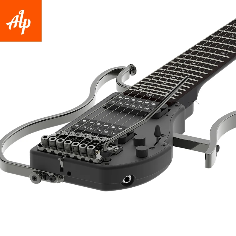 ALP электрическая гитара для путешествий без головы|guitar electric|guitare guitareguitar headless |