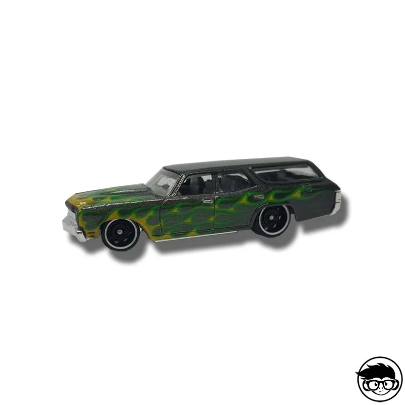 Hot Wheels ❰ Chevelle SS Wagon HW Flames 56/250 2019 короткая карта | Спорт и развлечения