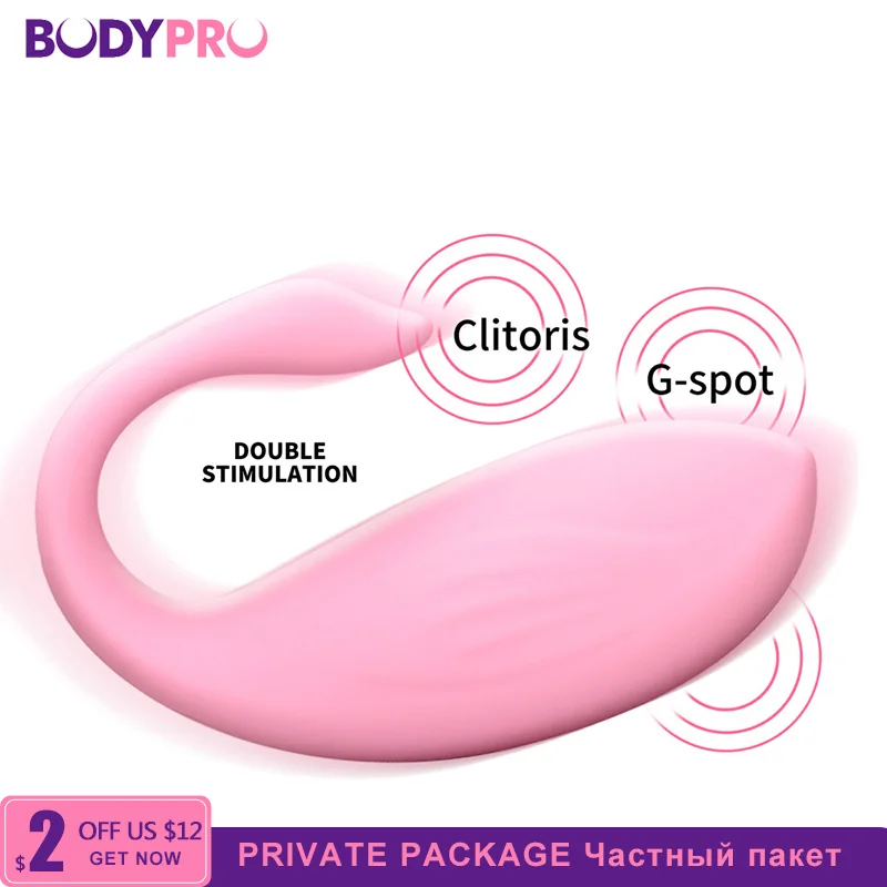 Вибратор для душа BODYPRO женщин стимуляция точки G клитора водонепроницаемый мини