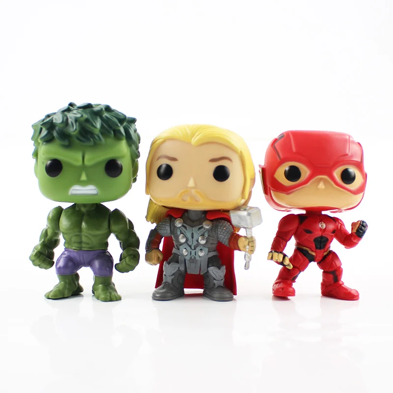 Экшн-фигурки героев фильма Marvel супергерои Тор Железный человек Халк Капитан