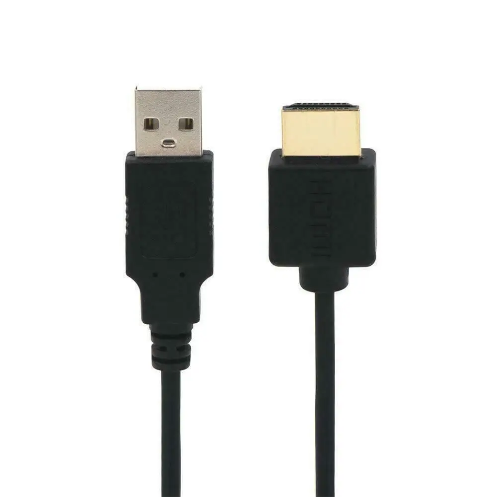 Ноутбук USB кабель питания к HDMI мужчин и зарядное устройство зарядный сплиттер