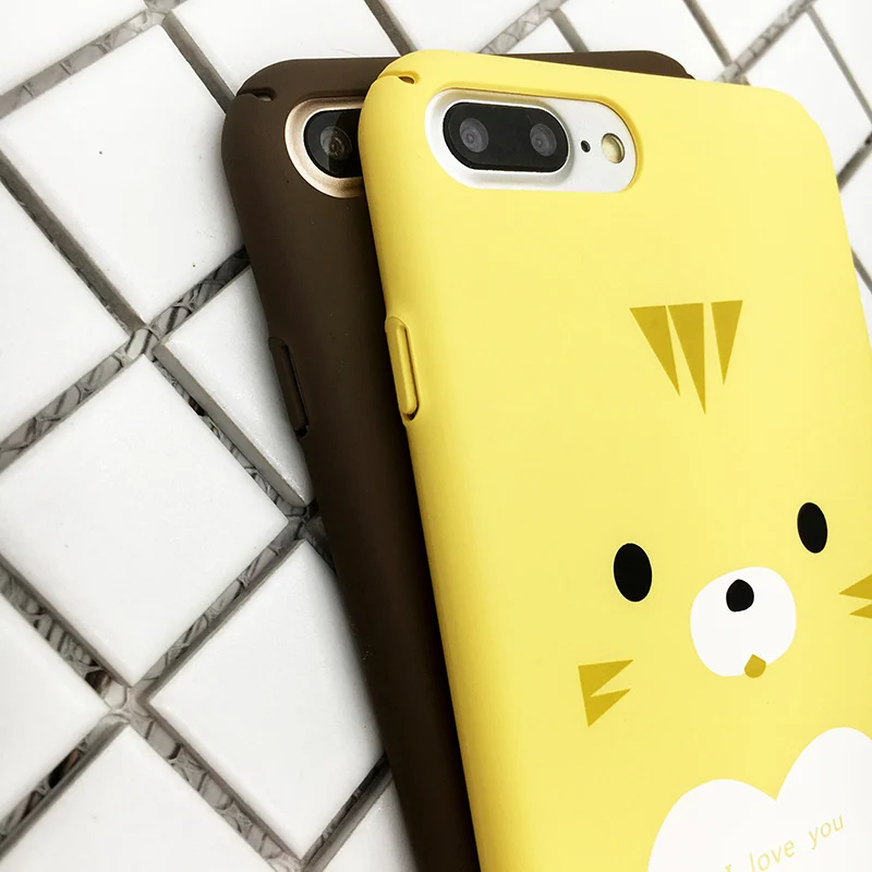 Милая пара сердце любовь чехол для iPhone 6 6S плюс телефон X 8 7 Жесткий PC задняя