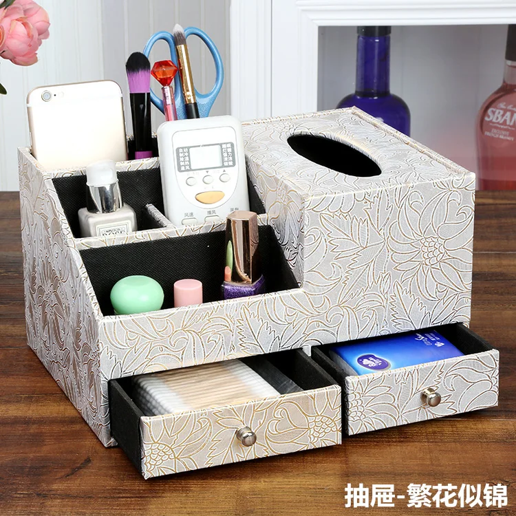 1 шт. деревянный полиуретановый ящик для хранения косметики | Дом и сад